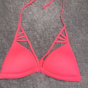 PINK bathing suit top